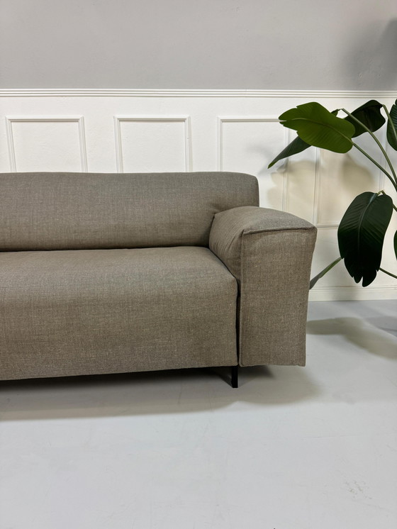 Image 1 of Divano Rolf Benz Grata in tessuto grigio