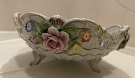 Image 1 of Rara ciotola / vaso / decorazione in porcellana Ø 18 cm di Plaue 1817