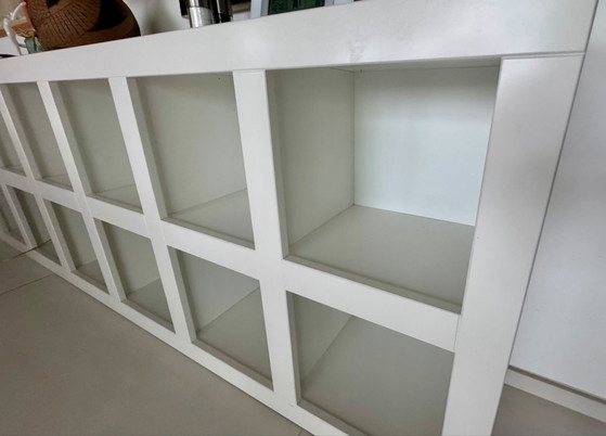 Librería a medida de carpintero – Laca blanca – Madera (photo 2 of 5)