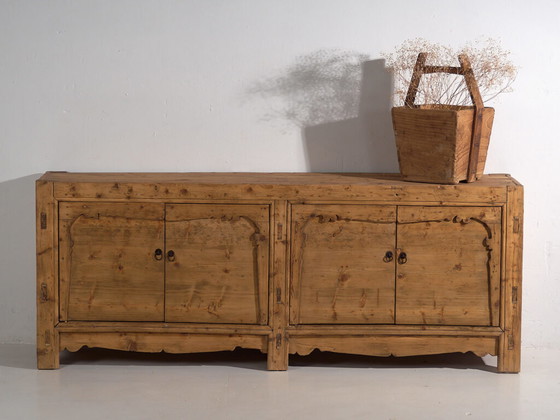 Buffet bas oriental antique (c.1900) #13 (photo 5 of 9)