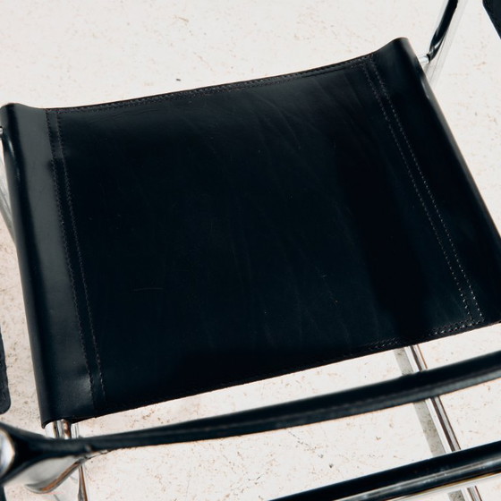 MK12000 Oostenrijkse Blaha fauteuil – Leather, Metal (photo 14 of 19)