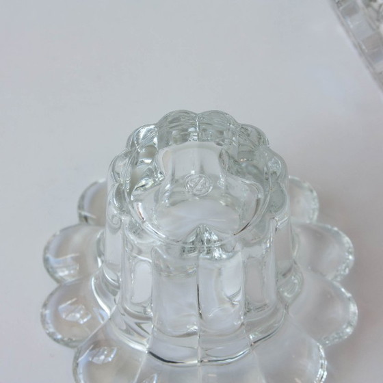 Candelabros de cristal estilo Reims de los años 80 – Portavelas, Glass (photo 7 of 10)