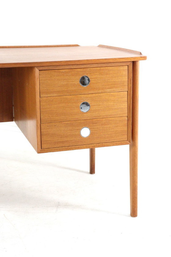 Dyrlund bureau gerestaureerd vintage teak – Wood (photo 12 of 18)