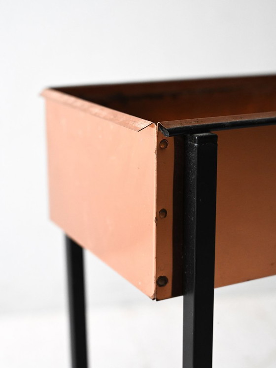 Image 1 of 1960s Scandinavian Copper and Metal Planter
