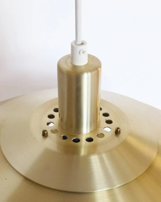 Image 1 of Lampada a sospensione in ottone dal design vintage danese