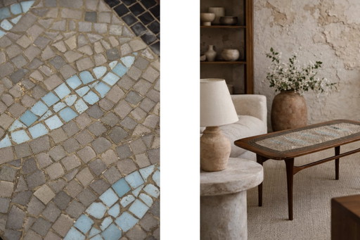 Vintage Mid-Century Scandinavian Modern Beech Coffee Table by Edvard Johansson for Ejm, 1960s