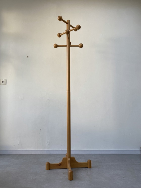 Appendiabiti vintage in pino, Legno, Marrone (foto 9 di 9)