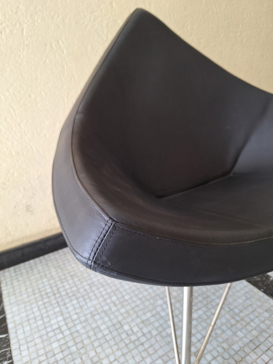 Fauteuil in de Vitra Coconut-stijl – Leather, Metal (photo 10 of 15)