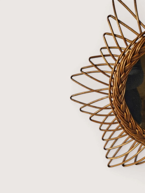 Rattan sun mirror – Wicker (photo 2 of 6)