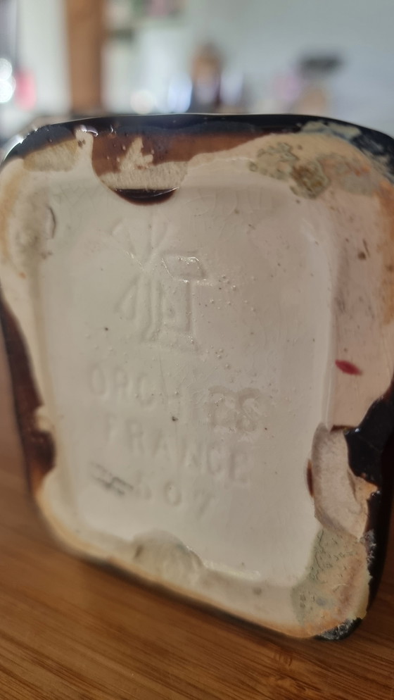 Image 1 of Juego de jarrones antiguos Art Déco + jardinera