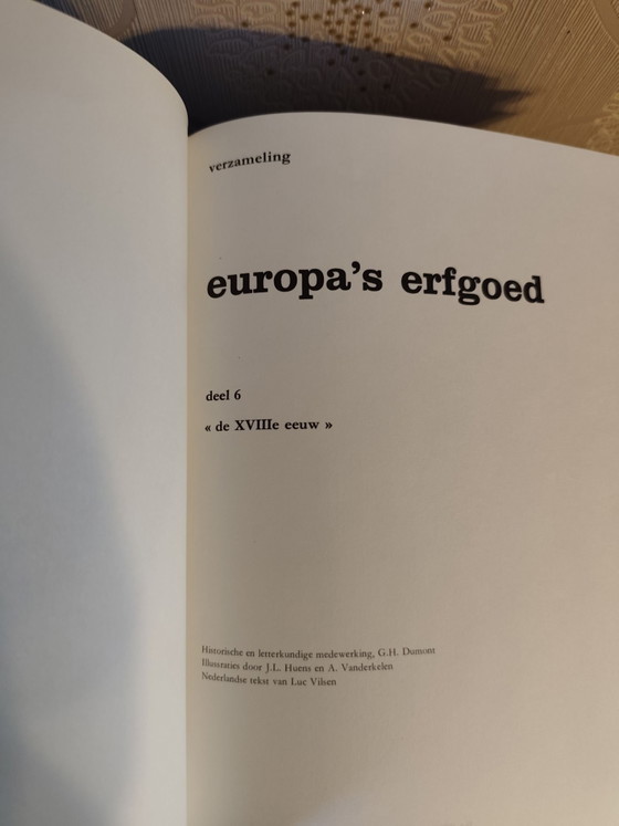 Set di 10 libri vintage Il Patrimonio d'Europa – N.V. Historia, Libri d'arte, Carta (photo 7 of 13)
