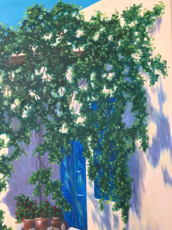 Image 1 of Peinture à l'huile - Irina Gauss - Sérénité méditerranéenne