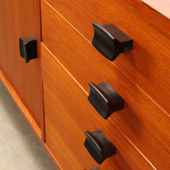 Image 1 of Dressoir uit de jaren 60, geproduceerd door Fratelli Saporiti.