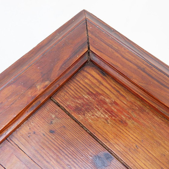 Image 1 of Mesa auxiliar antigua de madera - estilo Art Nouveau