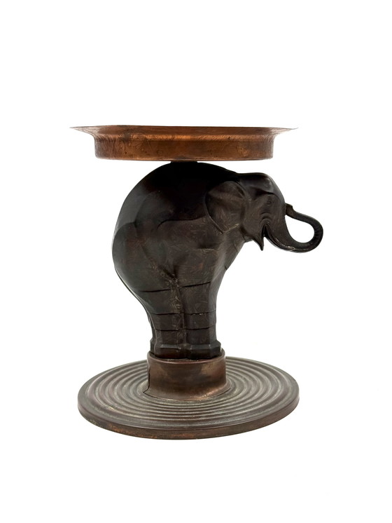 Image 1 of Art Deco Elefanten Coupe Vide Poche, Frankreich 1930er Jahre