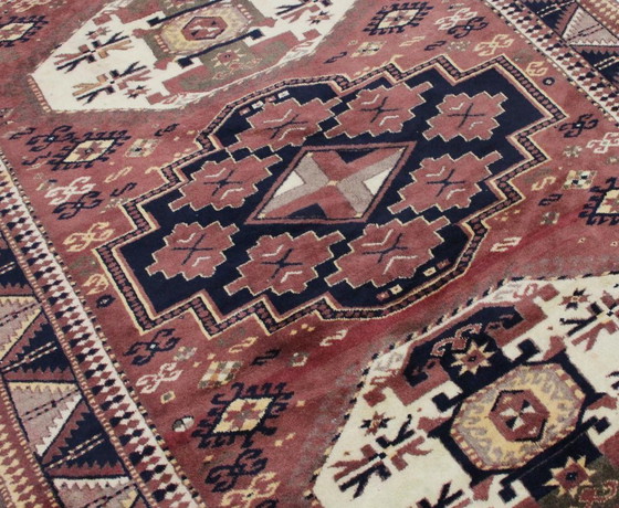 Image 1 of Tapis afghan authentique en laine, ancien, 195 x 140 cm