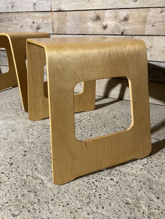 Image 1 of 3x vintage Lisa Norinder stools