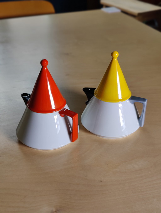 2 x West Germany Bavaria single cup teapots