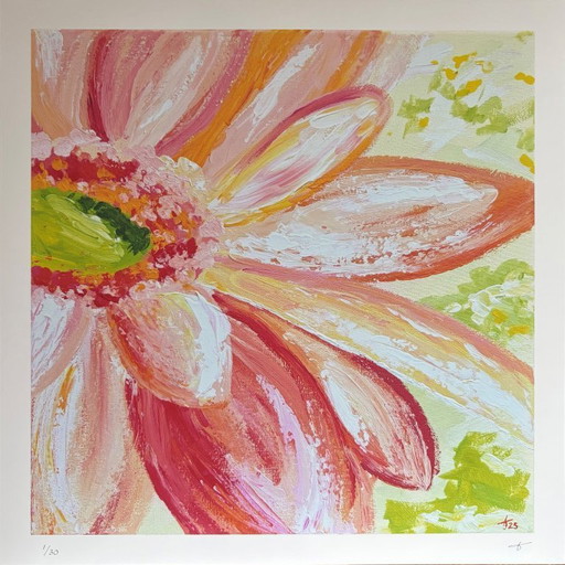 Gracias – Impresión artística de edición limitada (30 x 30 cm), firmada y numerada, incluye certificado.