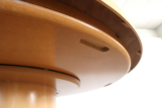 Image 1 of Vintage Skovby SM32 folding round dining table