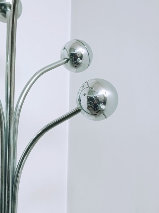 Cilindro Design Coat Rack by Fase 1970s – Metal (photo 4 of 7)