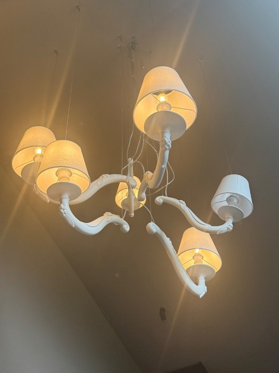 Pendelleuchte, italienisches Design Karman – Kronleuchter, Wood (photo 5 of 6)