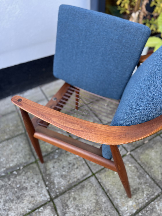 Image 1 of Boomerang stoel van Peter Hvidt en Olga Nielsen