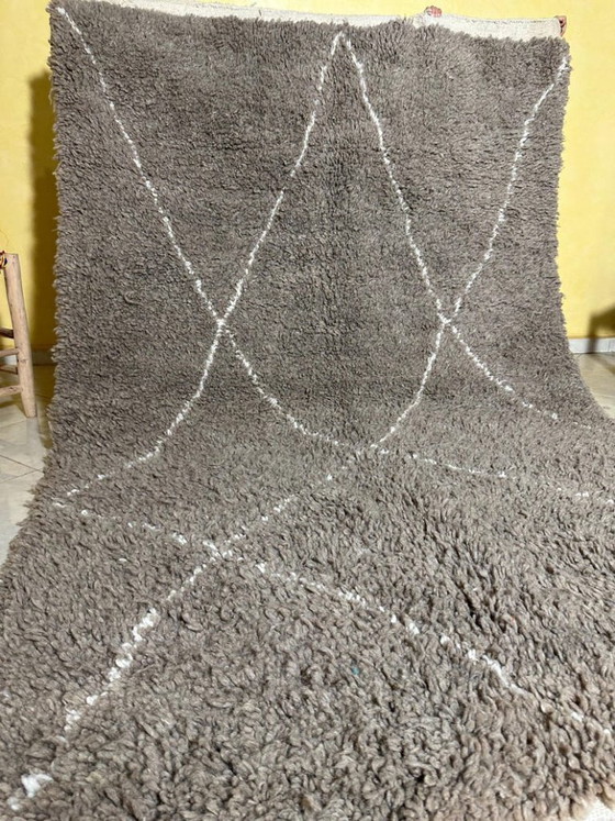 Image 1 of Tapis authentique en laine Beni Ourain 300 x 200 cm – Tailles personnalisées