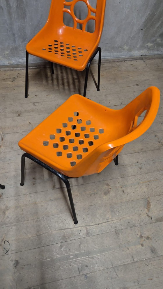 Image 1 of Space Age Garden Chairs, East Germany, 1970s — Set of 4