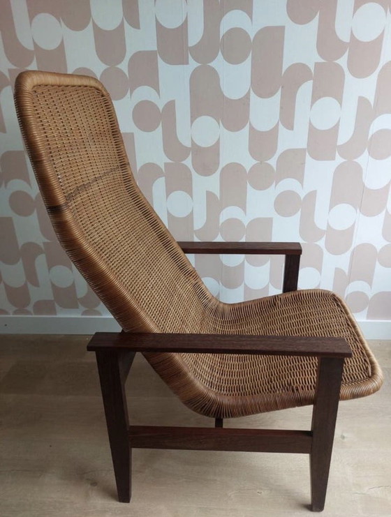 Image 1 of Tabouret de salon vintage Dirk van Sliedregt modèle 733