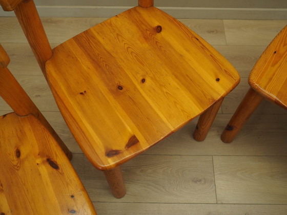 Image 1 of Set van vier stoelen, Scandinavisch design, jaren 60, ontwerper: Rainer Daumiller, fabrikant: Hirtshals