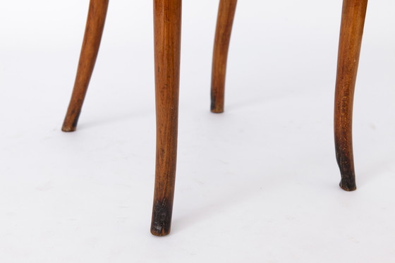 Image 1 of Paar Thonet gebogen houten stoelen 1950S Vintage