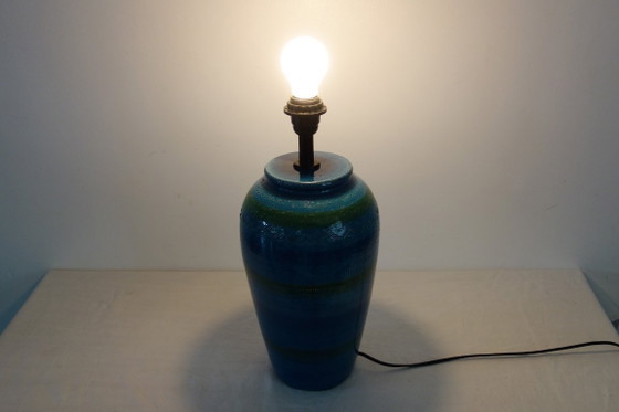 Image 1 of Keramische lampvoeten van Bitossi, Italië, jaren 70.