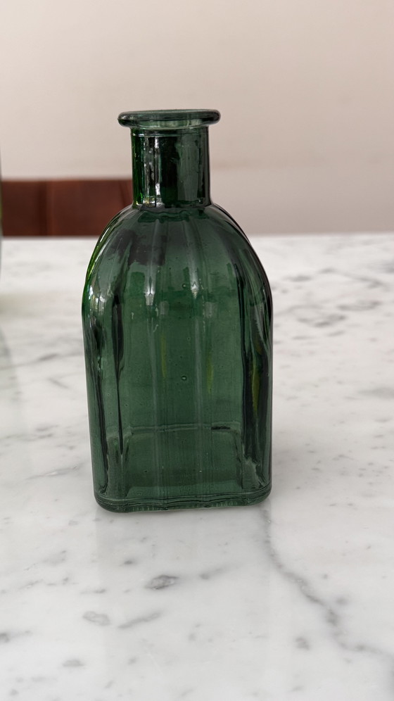 Image 1 of 13 Green Glass Eye-Catchers