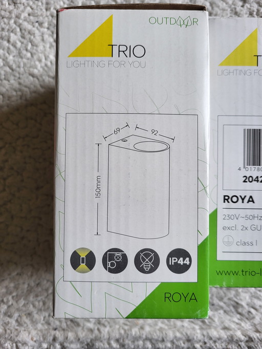 Lámpara de exterior Trio 2x