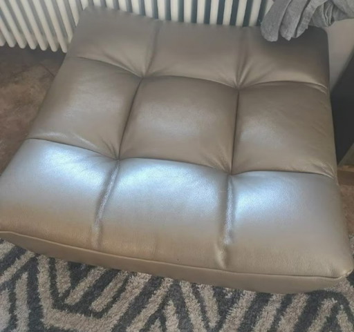 DEUX FAUTEUILS / CANAPÉ MODULAIRE + POUF SILHOUETTE CHÂTEAU D'AX