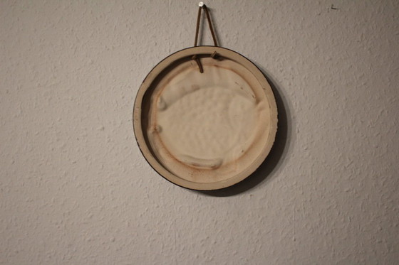 Image 1 of Quadro da parete vintage in ceramica a rilievo raffigurante un pesce, prodotto da Steuler Keramik a Westerwald, anni '70.