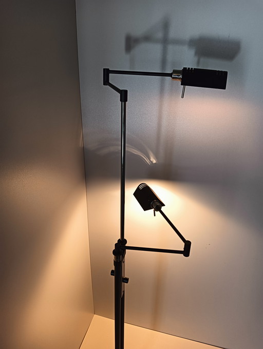 Holtkotter Leuchten, Two-Arm Adjustable Design Lamp
