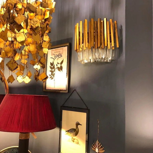 Luxury Gold Wall Lamp