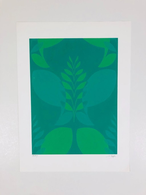 Ton Pape - Vintage Gouache - Nature / Plant Pattern