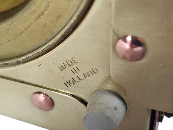 Image 1 of Lampe de navire - lanterne de cale - cuivre - verre - laiton - Pays-Bas - troisième quart du XXe siècle