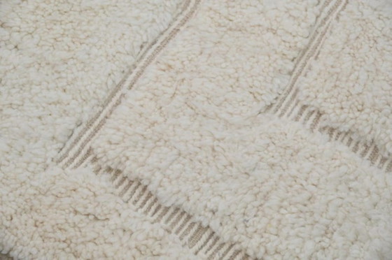 Image 1 of Minimalistischer marokkanischer Beni Ourain Teppich 3X2
