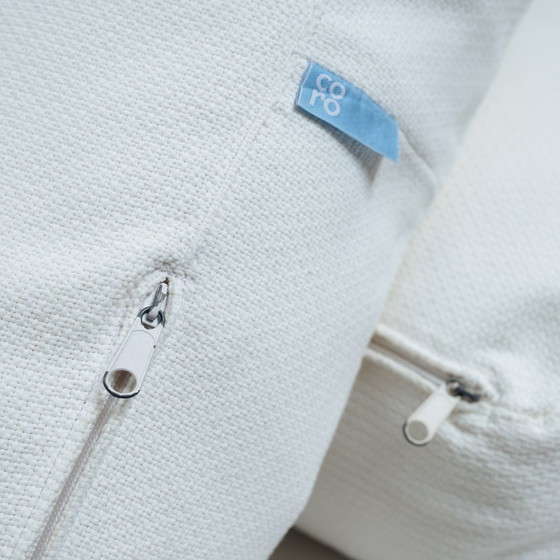 Image 1 of 2x Corso Nest Tuin Fauteuils Witte Stoelen, Italy