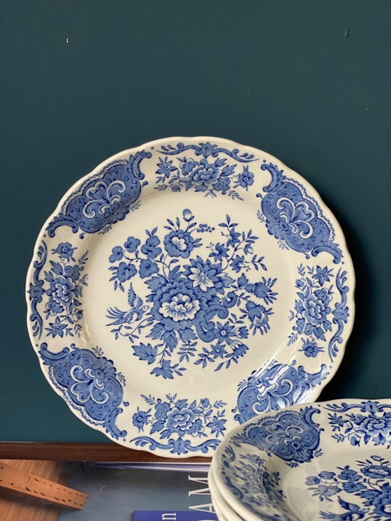 Image 1 of Ridgway Windsor Set di 4 piatti da pasticceria vintage