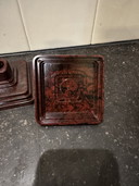 Set retro kandelaars