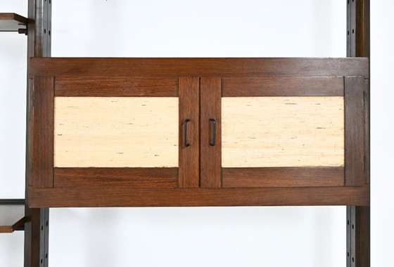 Image 1 of Mueble de pared diseñado por Leonardo Fiori para Isa Bergamo, década de 1960.