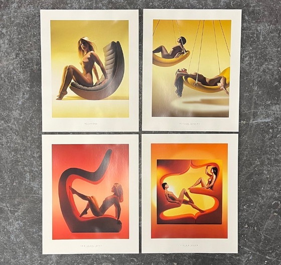 Image 1 of Portfolio « Nus sur meubles par Verner Panton »