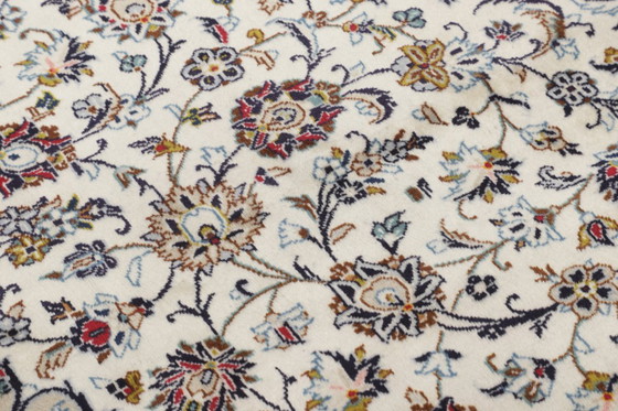Image 1 of Origineel Perzisch tapijt Keshan, Kashan Beige 398 x 295 cm In topconditie Klassiek