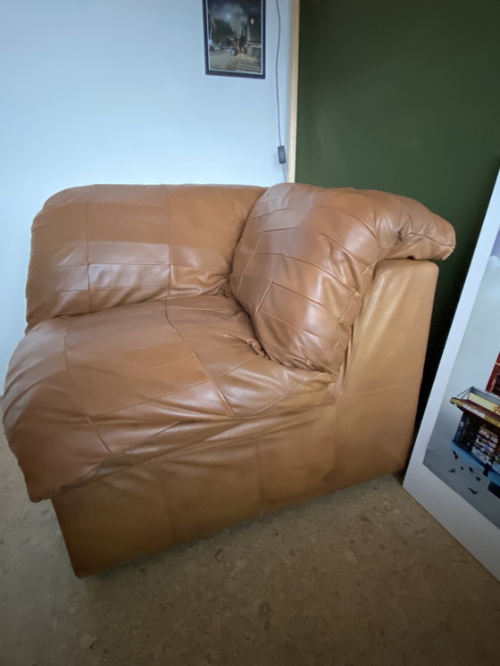 Image 1 of Poltrona angolare in pelle vintage in stile de Sede