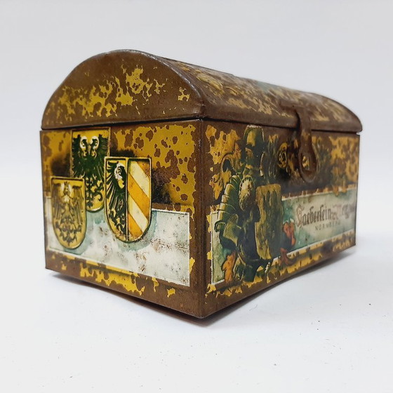 Image 1 of Vintage German tin box